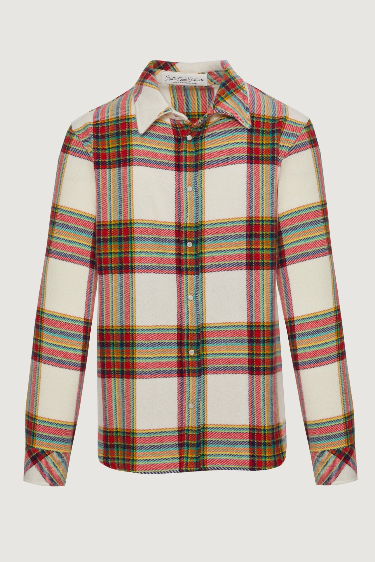 Happy Tartan Cashmere Shirt