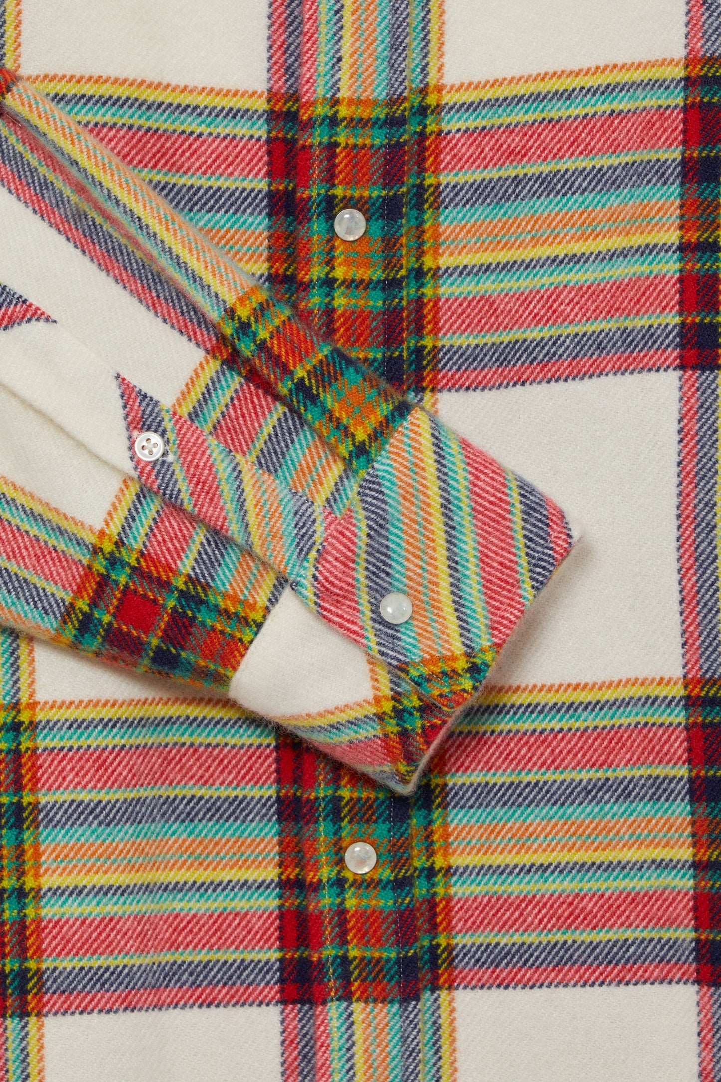 Happy Tartan Cashmere Shirt