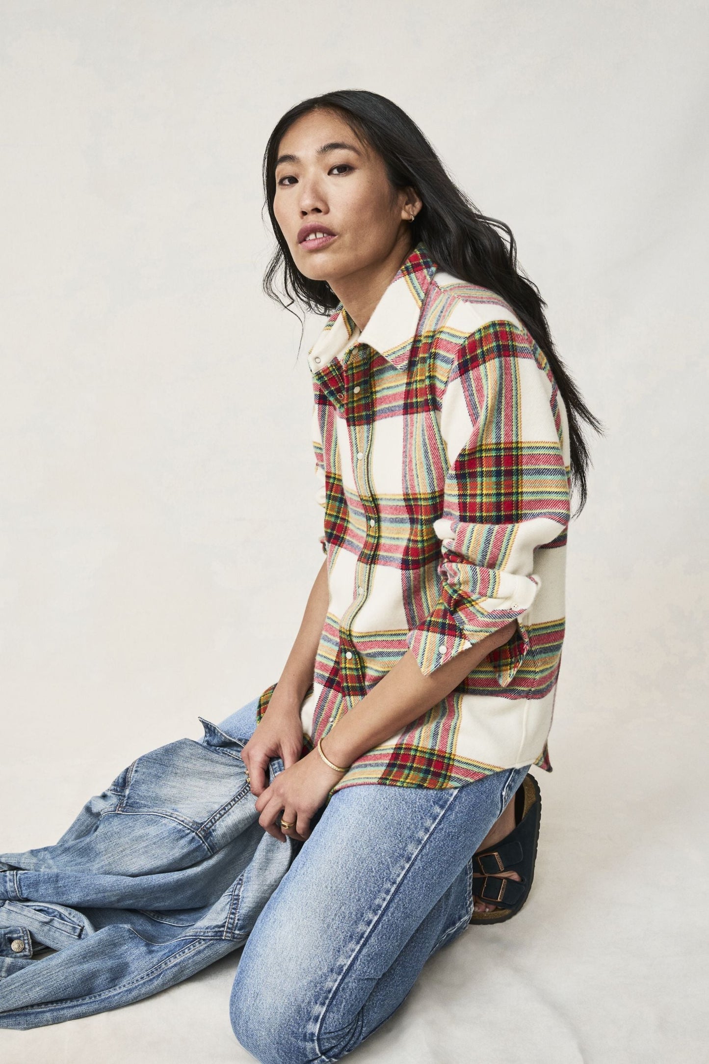 Happy Tartan Cashmere Shirt