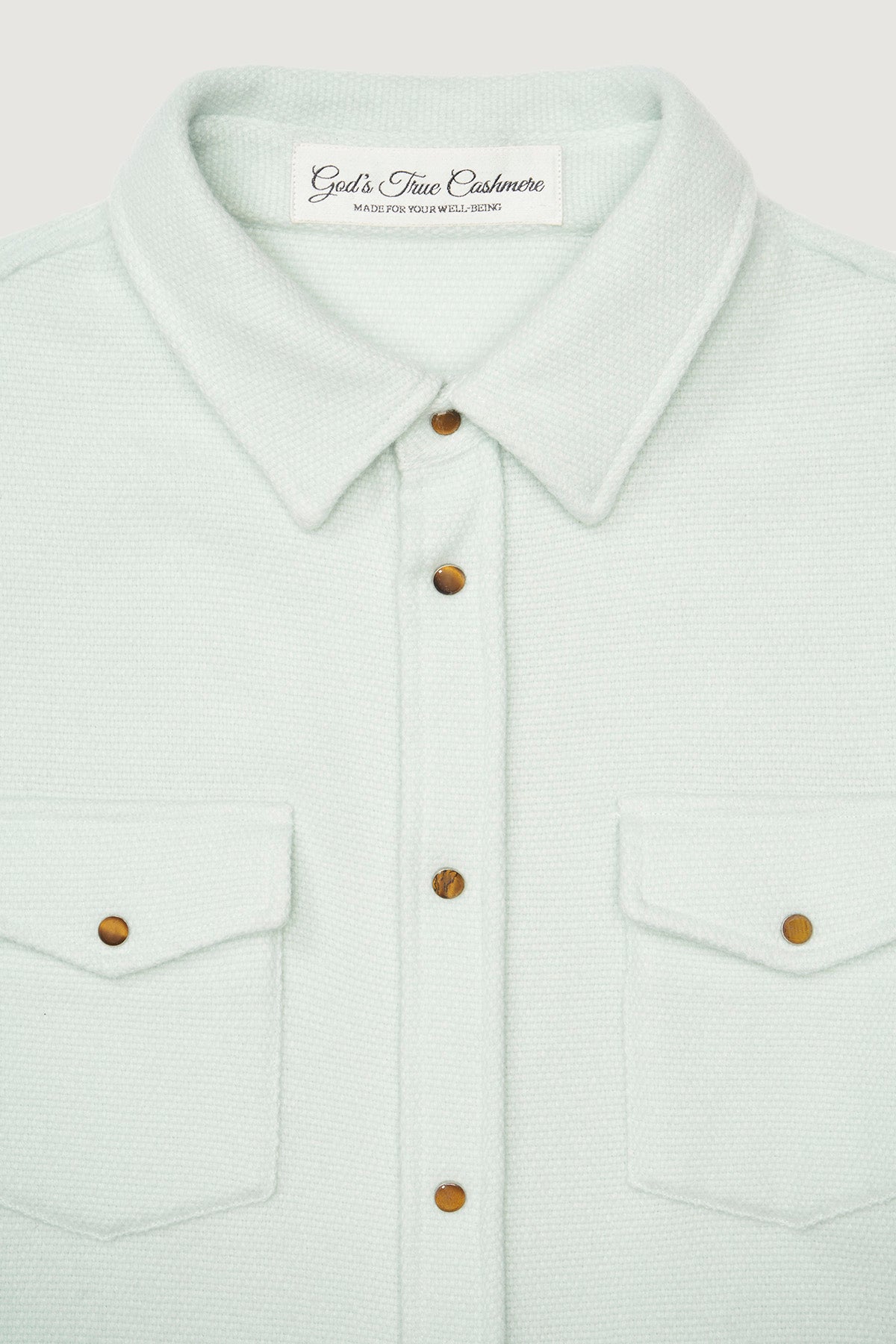 Mint Cashmere Shirt