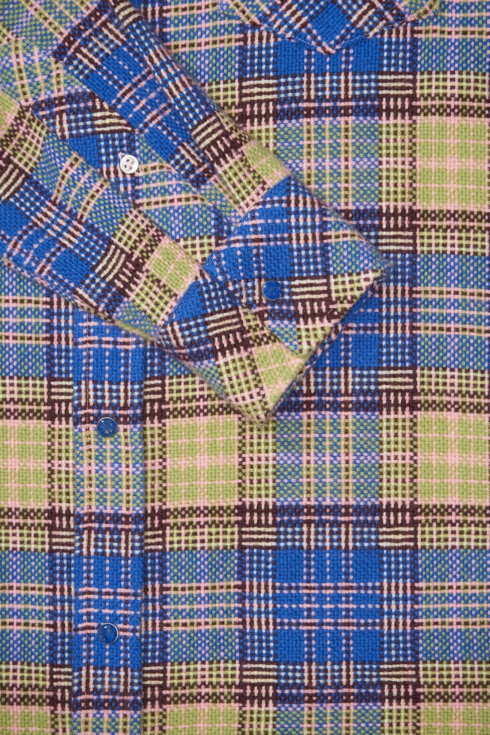 Dune Tartan Cashmere Shirt