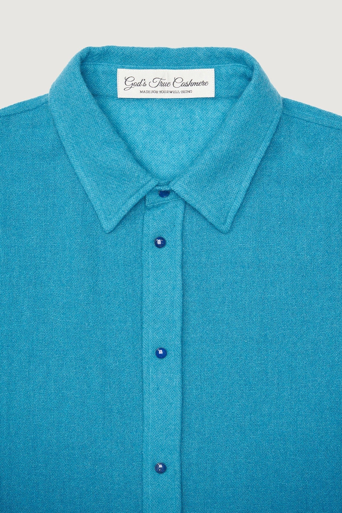 Marine Gauze Cashmere Shirt