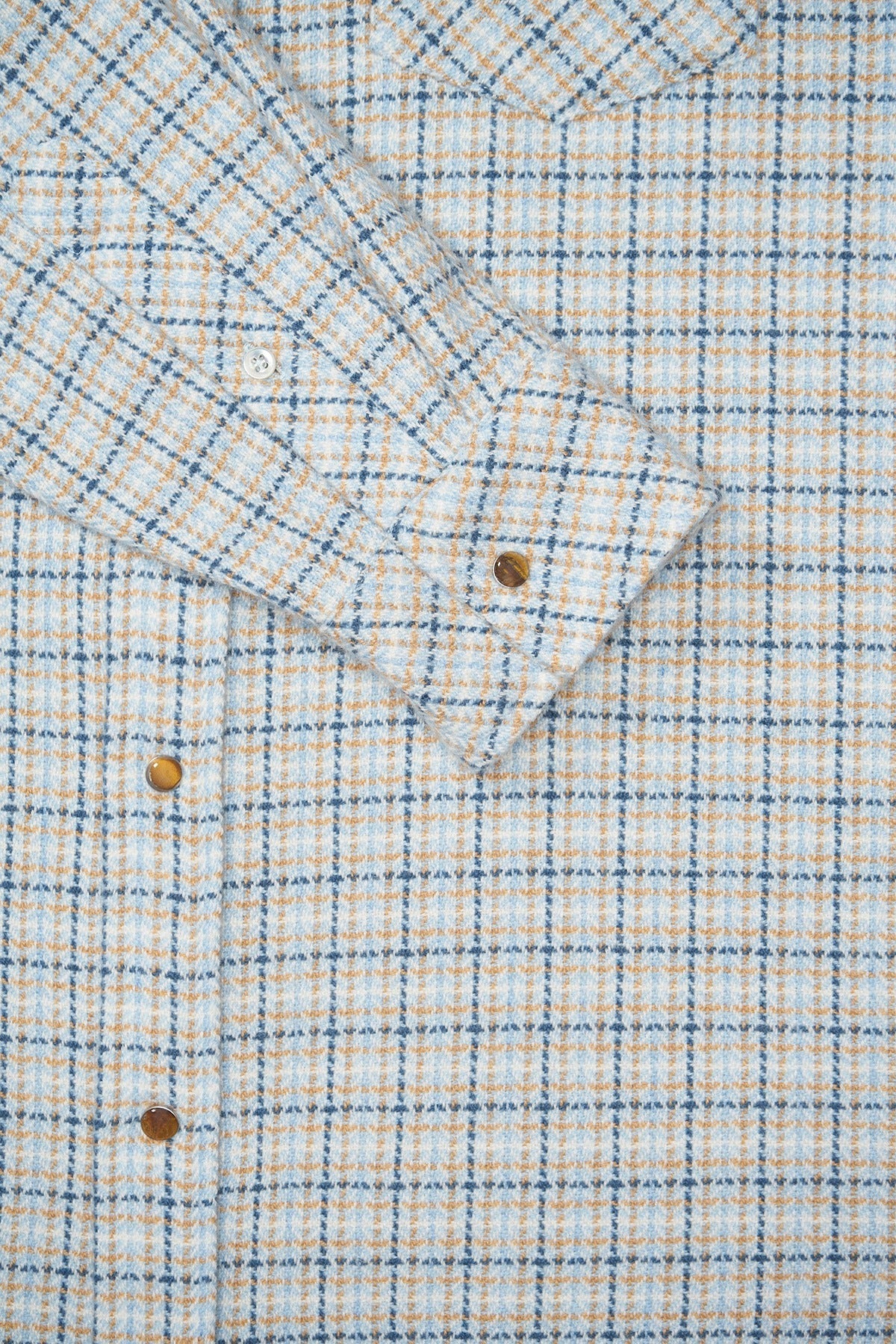 River Tartan Cashmere Shirt