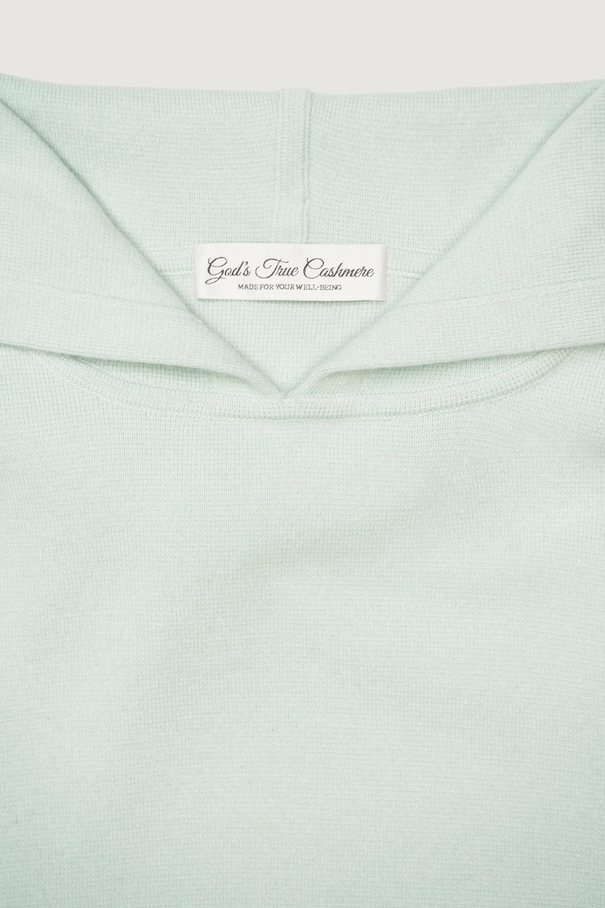 Mint Milano Knit Cashmere Hoodie