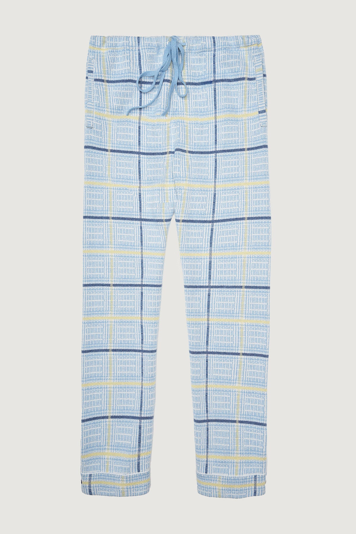 Rain Tartan Knit Cashmere Pant