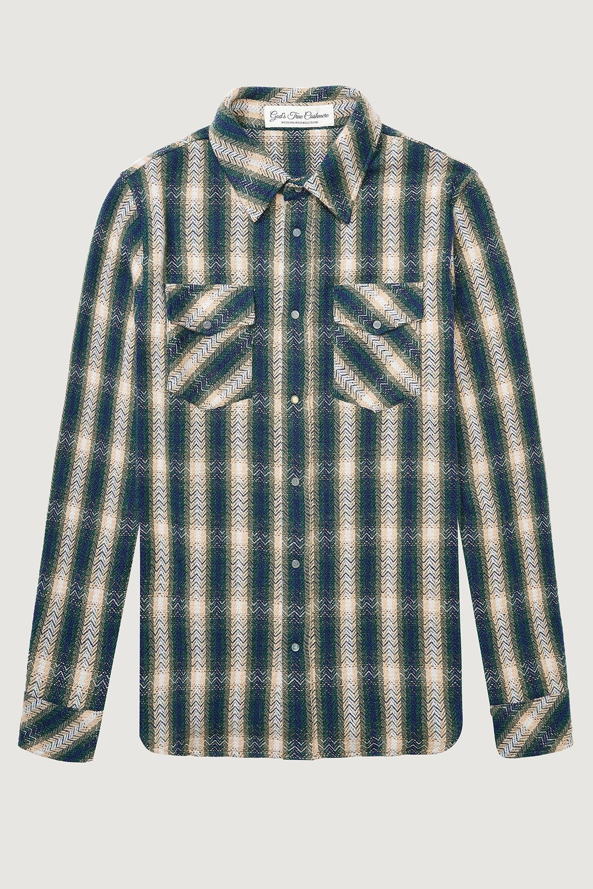 A-Basin Tartan Cashmere Shirt