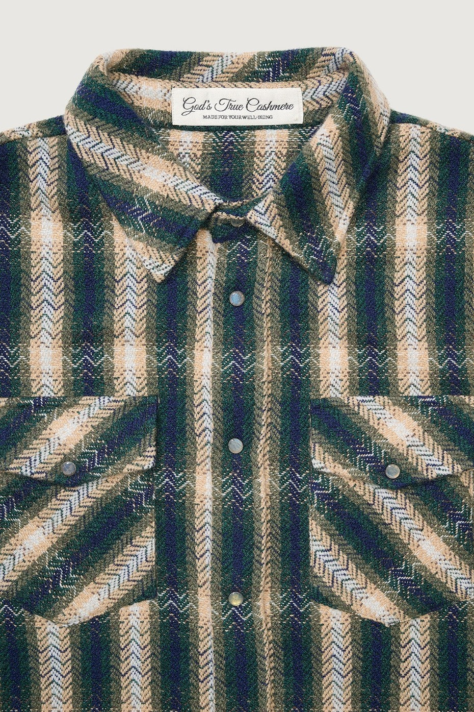 A-Basin Tartan Cashmere Shirt