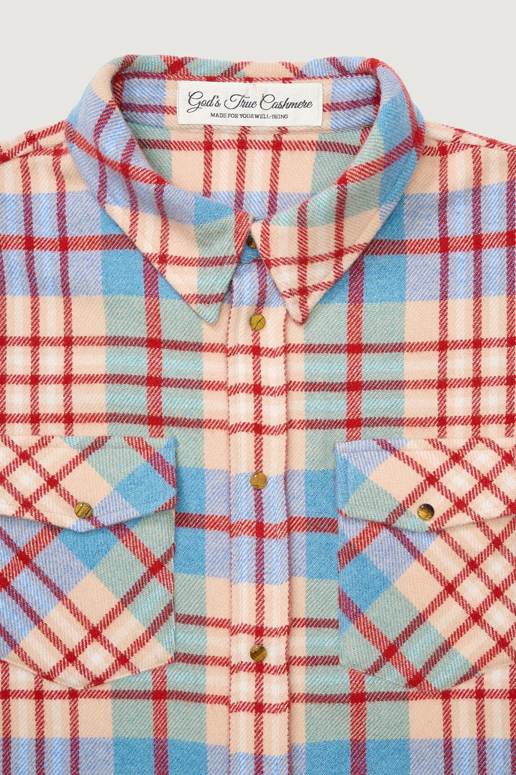 Al's Run Tartan Cashmere Shirt