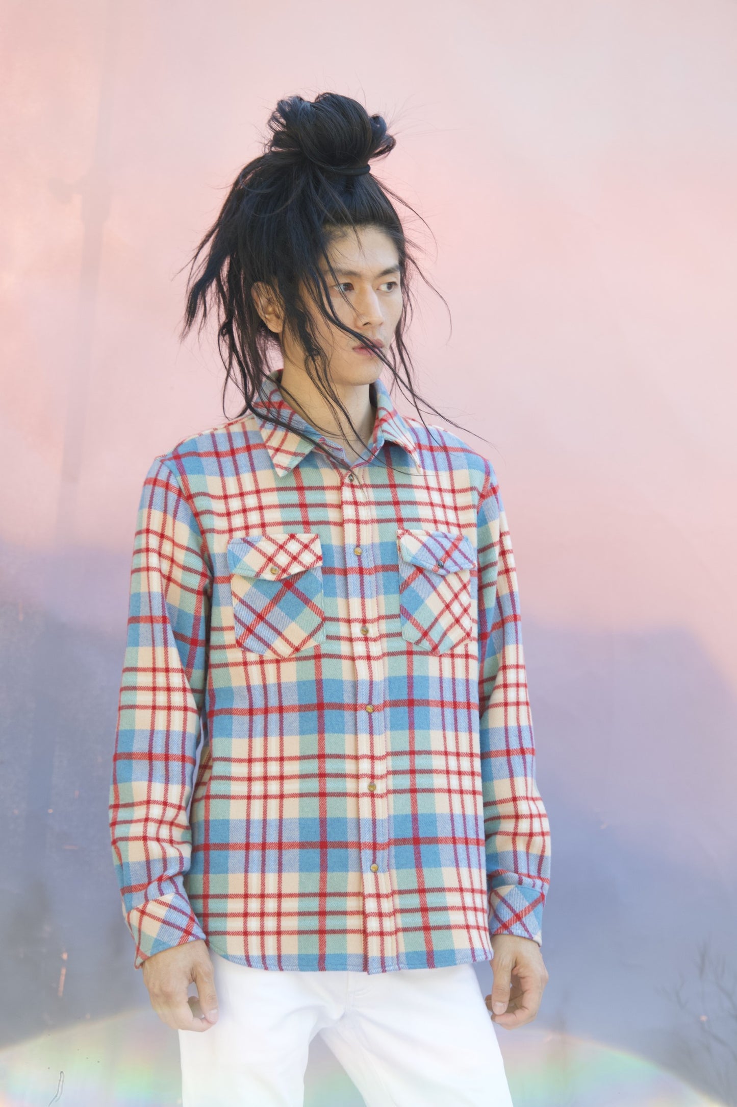 Al's Run Tartan Cashmere Shirt