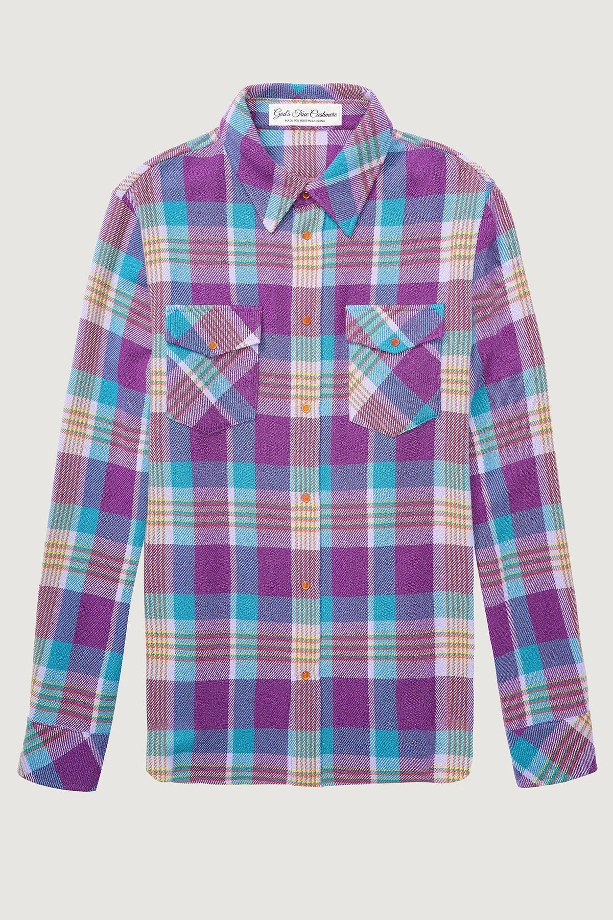 Jean's Glade Tartan Cashmere Shirt
