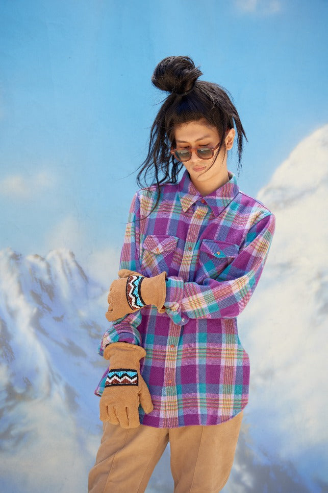 Jean's Glade Tartan Cashmere Shirt