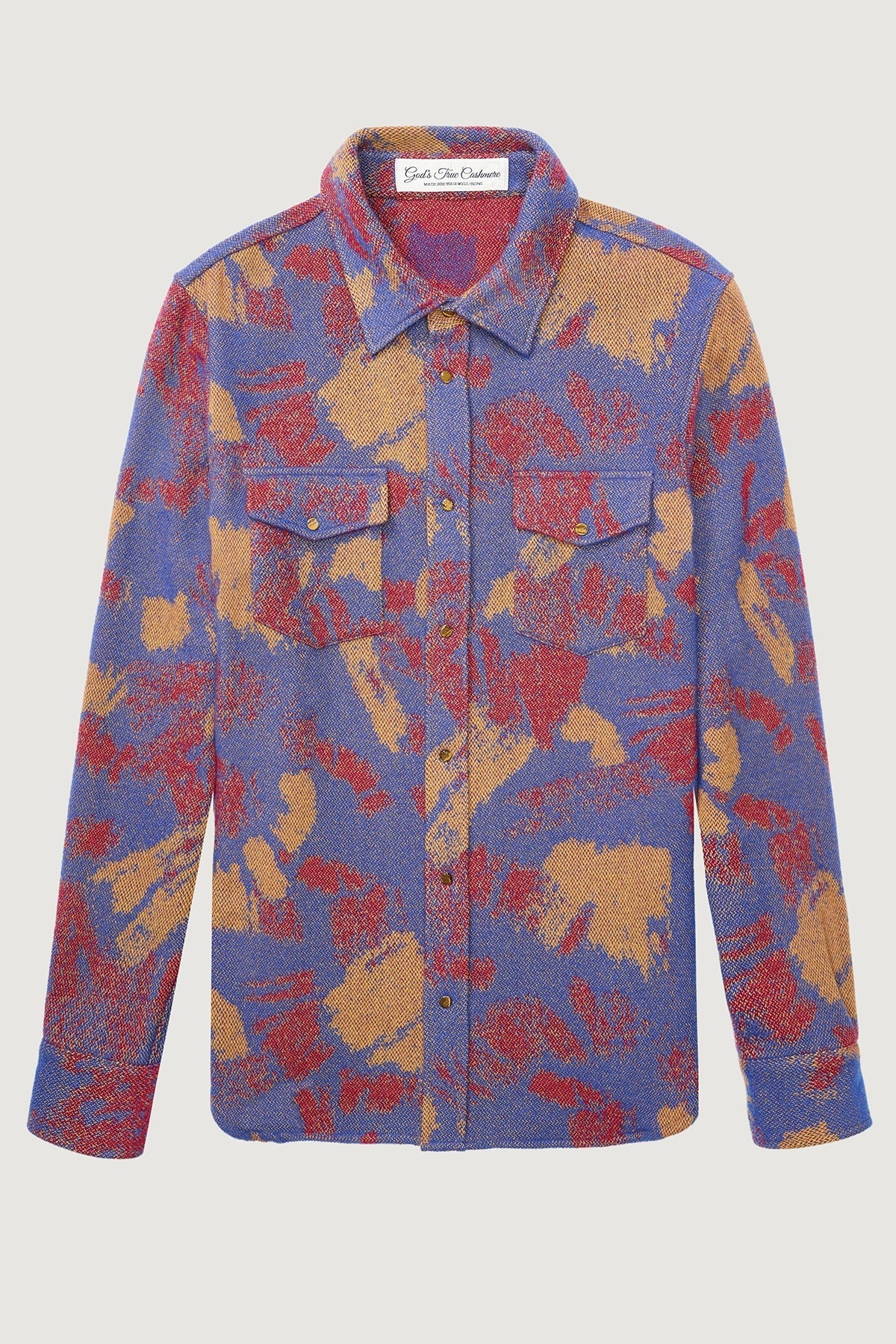Sipapu Jacquard Cashmere Shirt