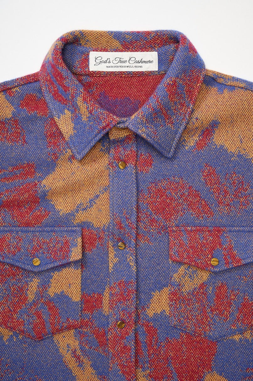 Sipapu Jacquard Cashmere Shirt