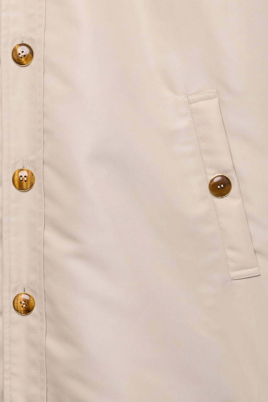 Parachute Cashmere Jacket - Taupe