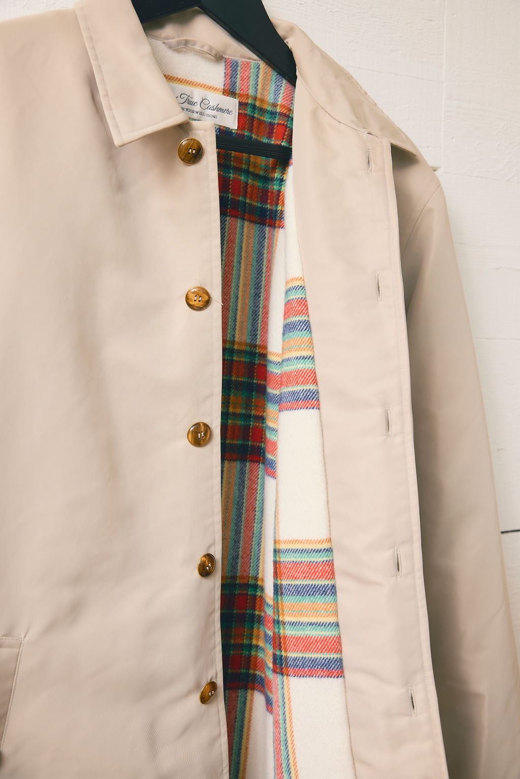 Parachute Cashmere Jacket - Taupe