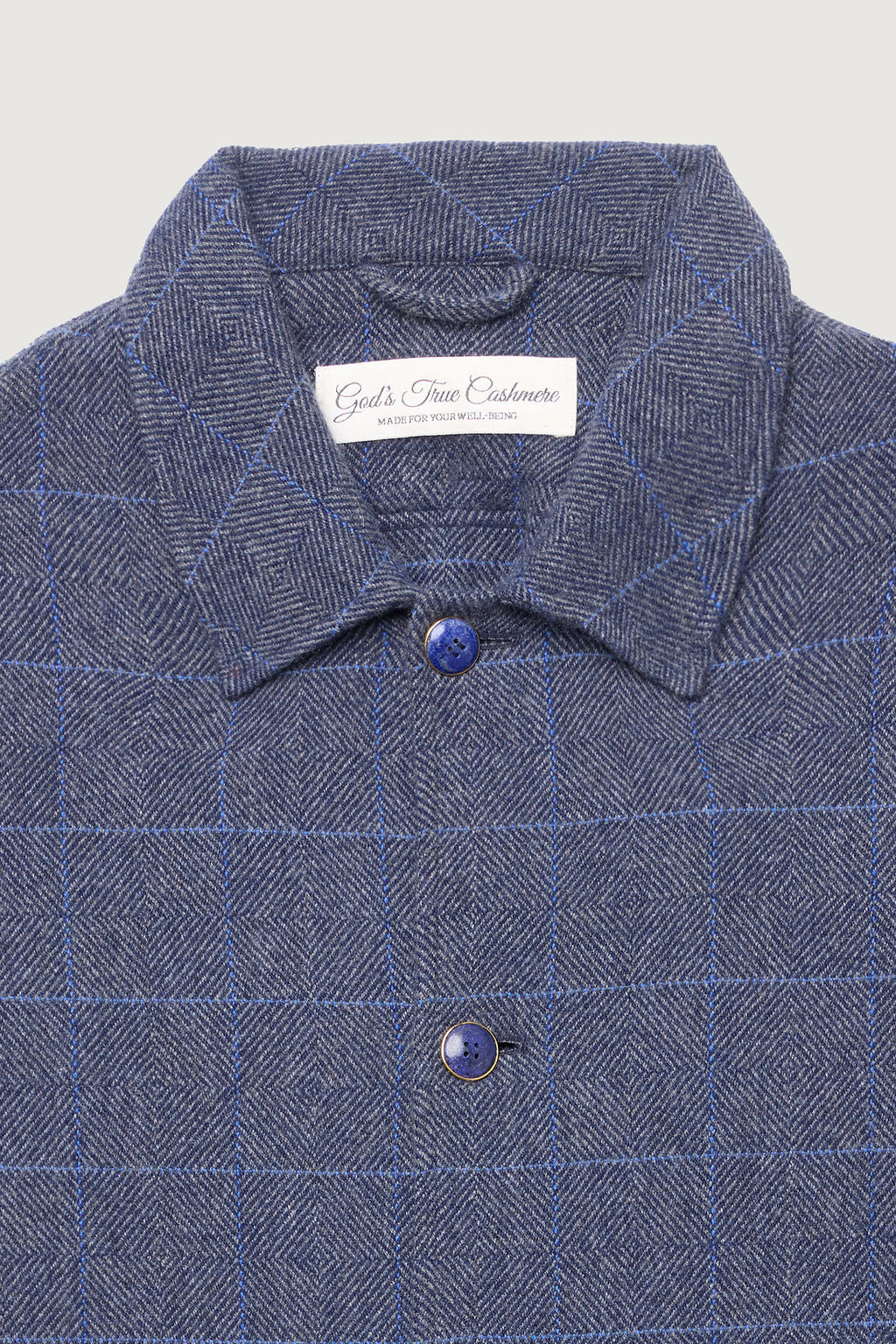 Wizard Herringbone Cashmere Lounge Jacket