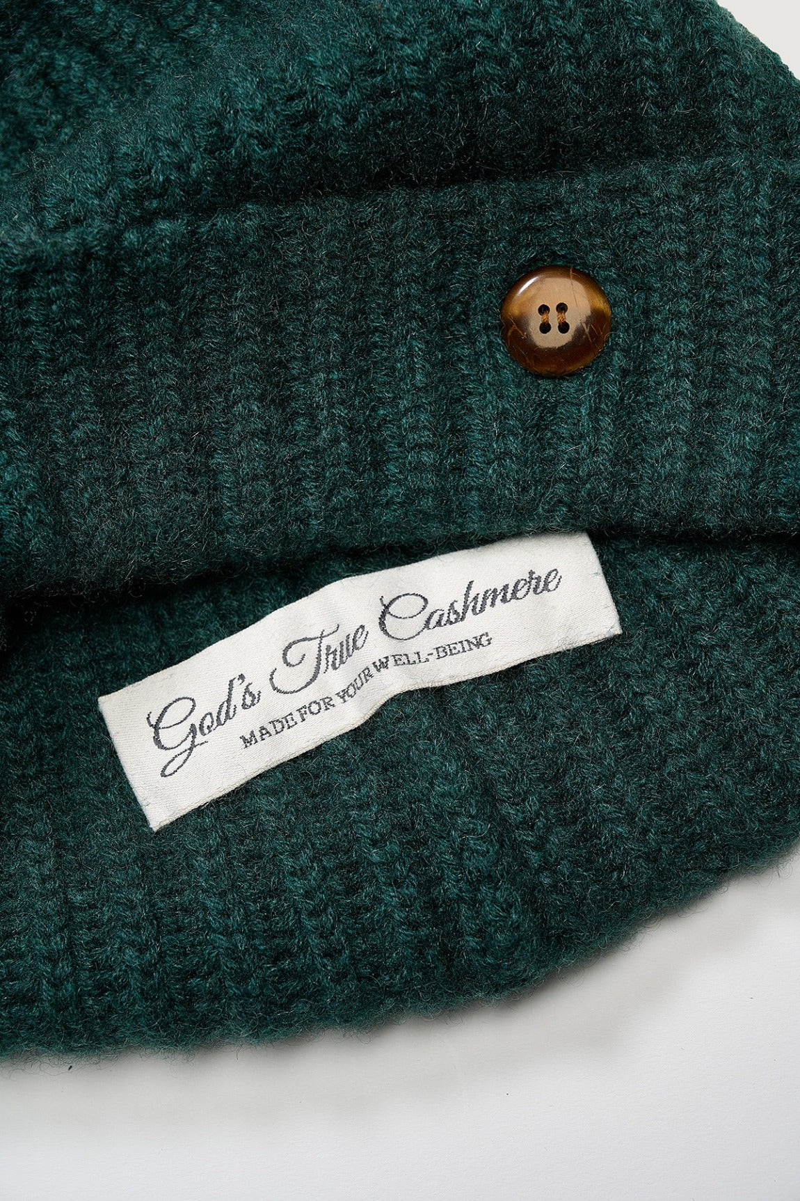 Molly Hogan Forest Cashmere Beanie