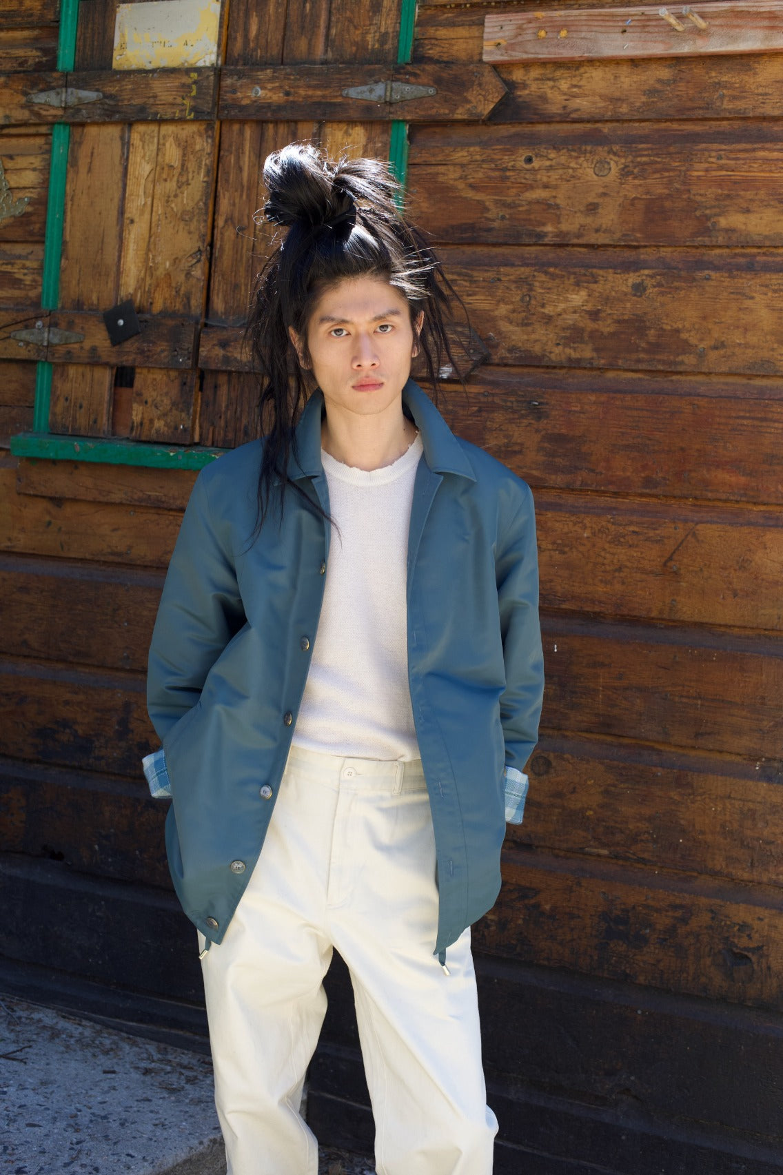 Parachute Cashmere Jacket - Slate