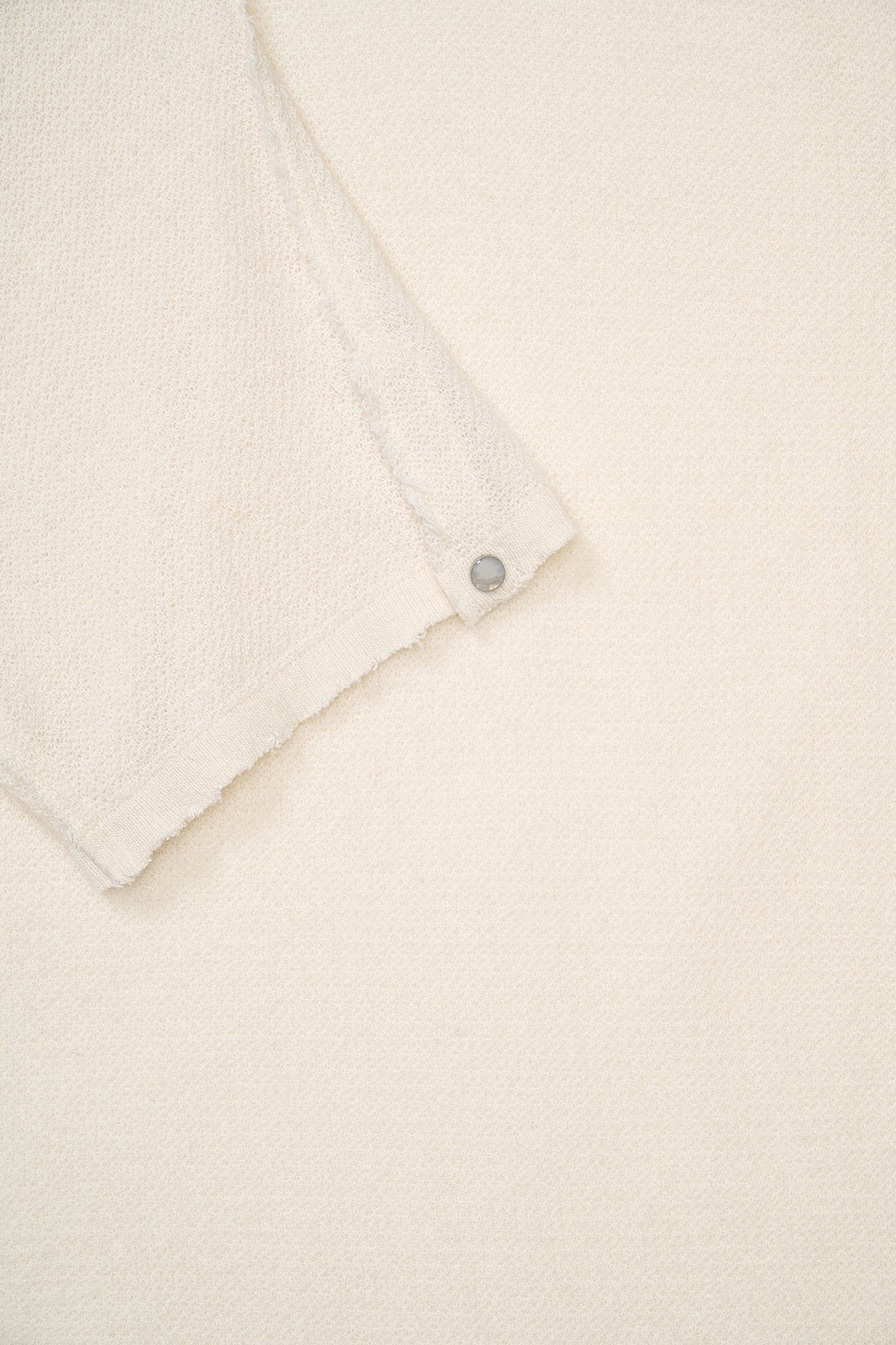 Bubble Gauze Cashmere Knit T-Shirt Blonde
