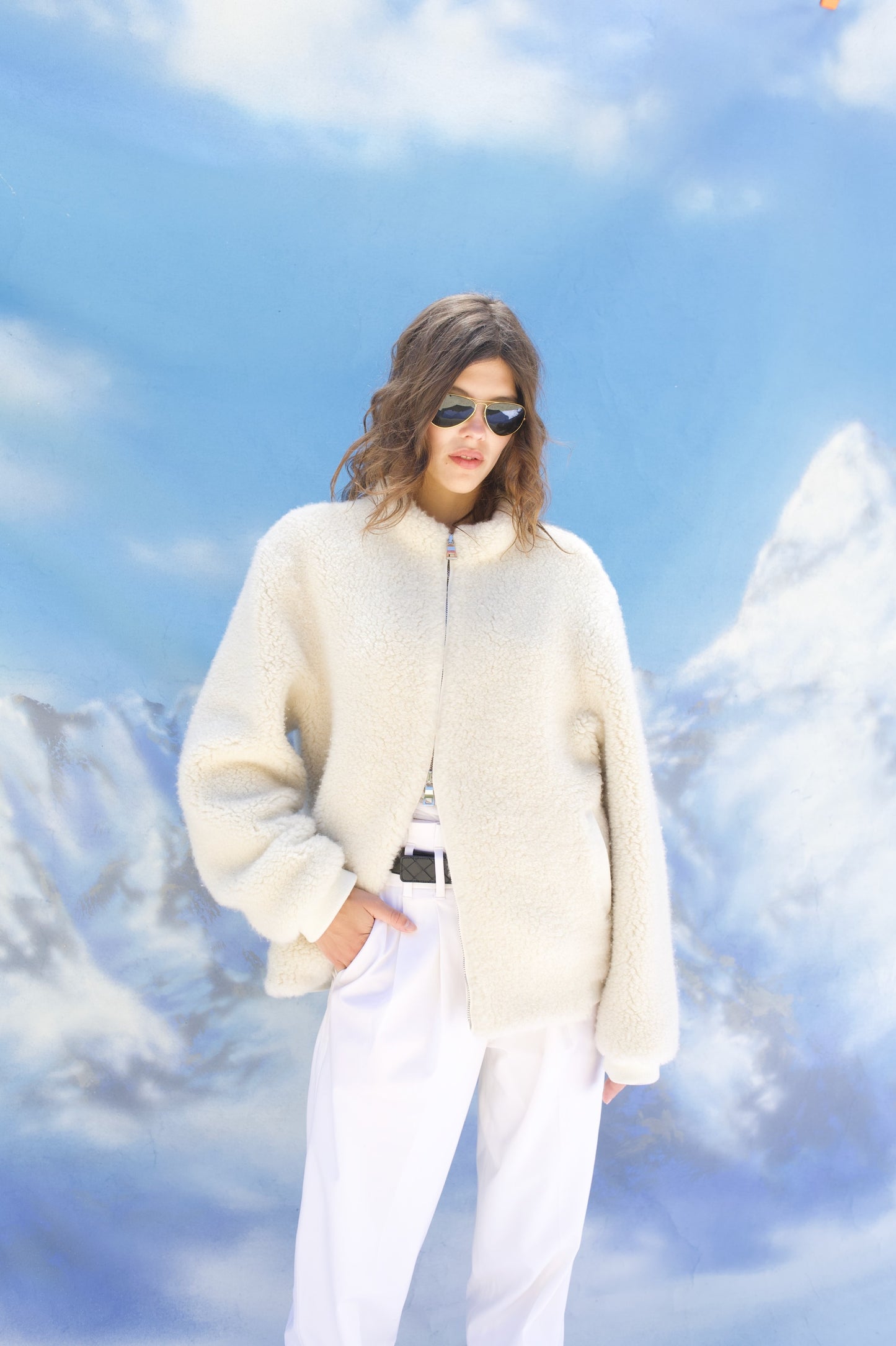 T-Bird Cashmere Flight Jacket