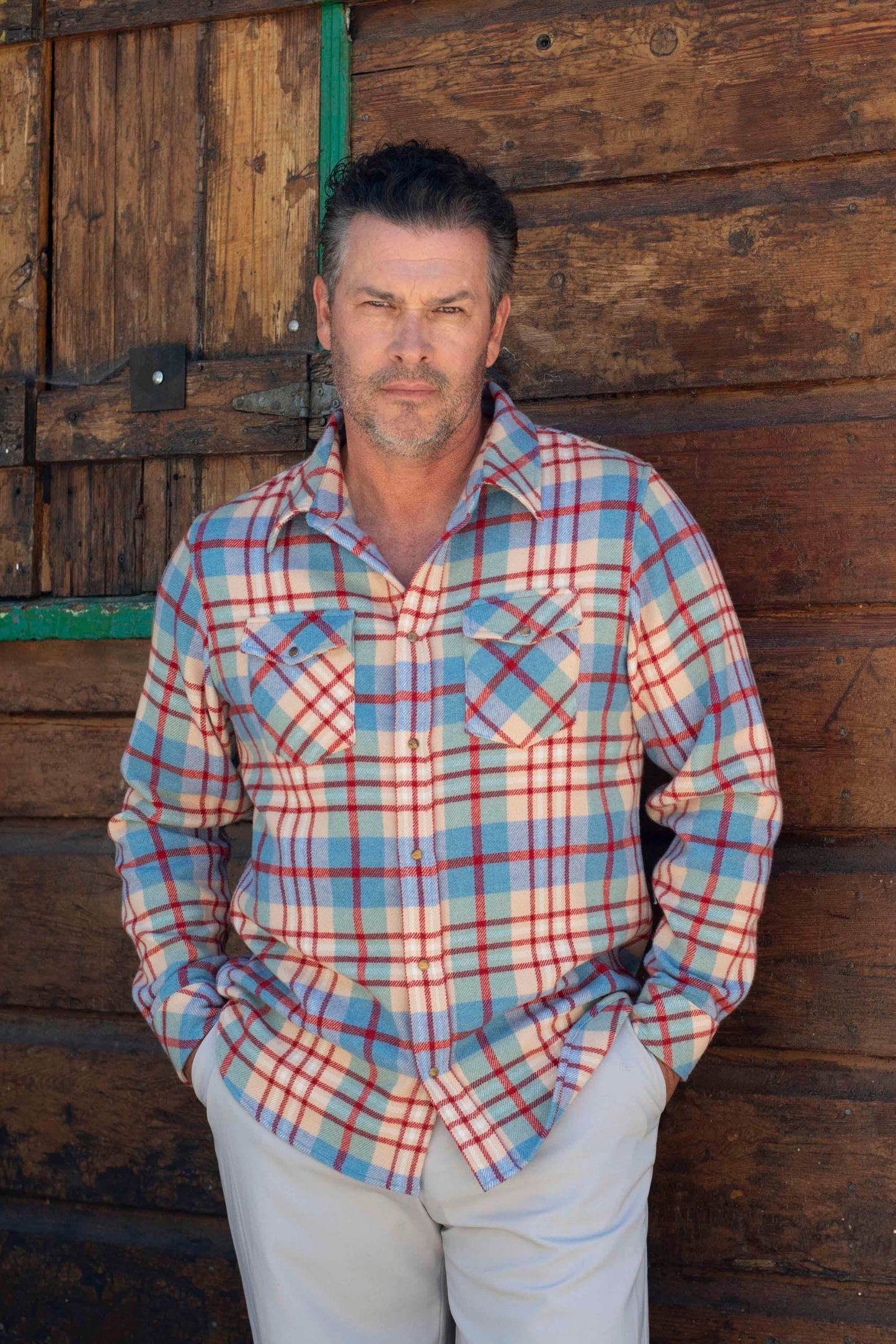 Al's Run Tartan Cashmere Shirt