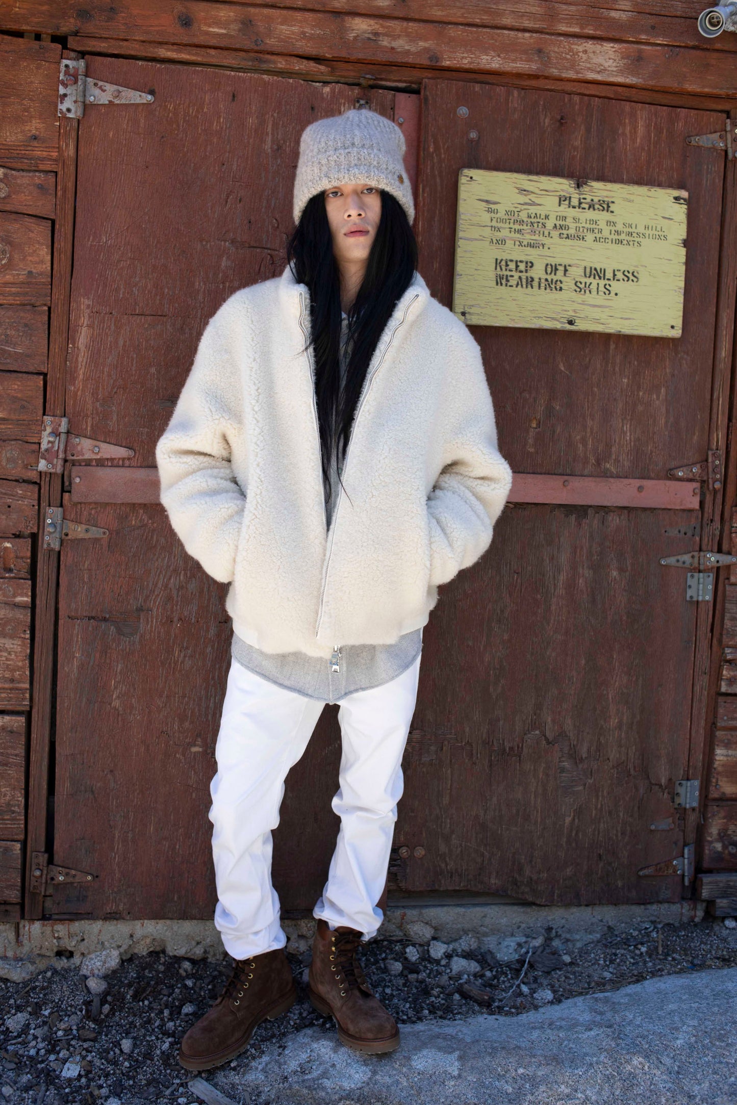 T-Bird Cashmere Flight Jacket