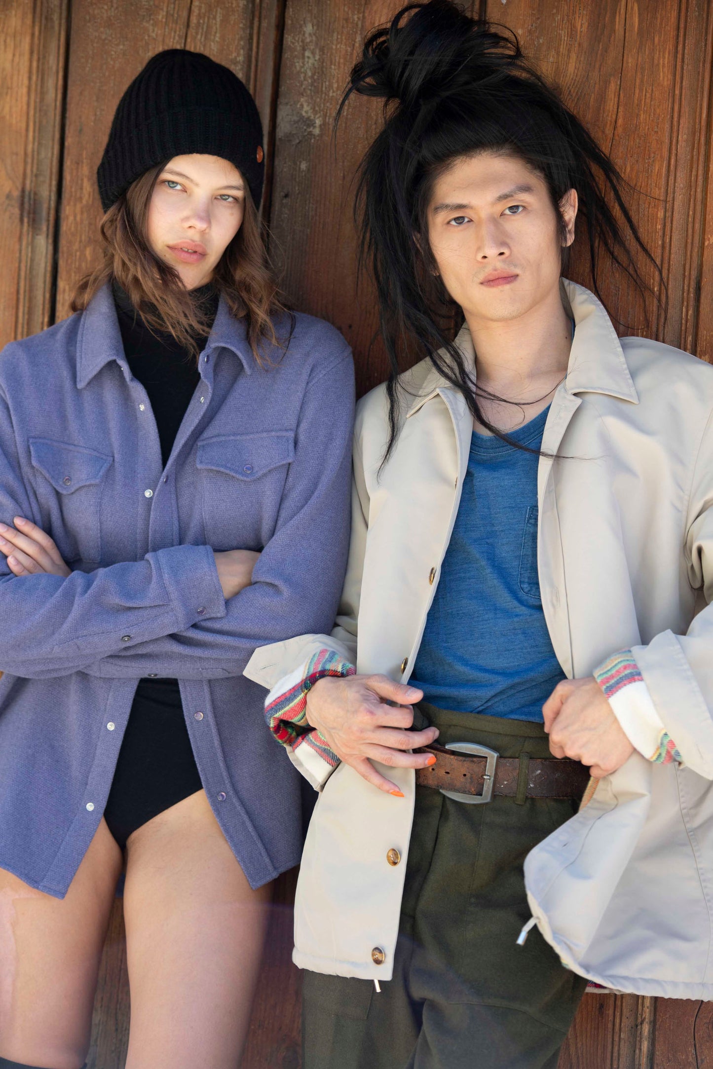 Parachute Cashmere Jacket - Taupe