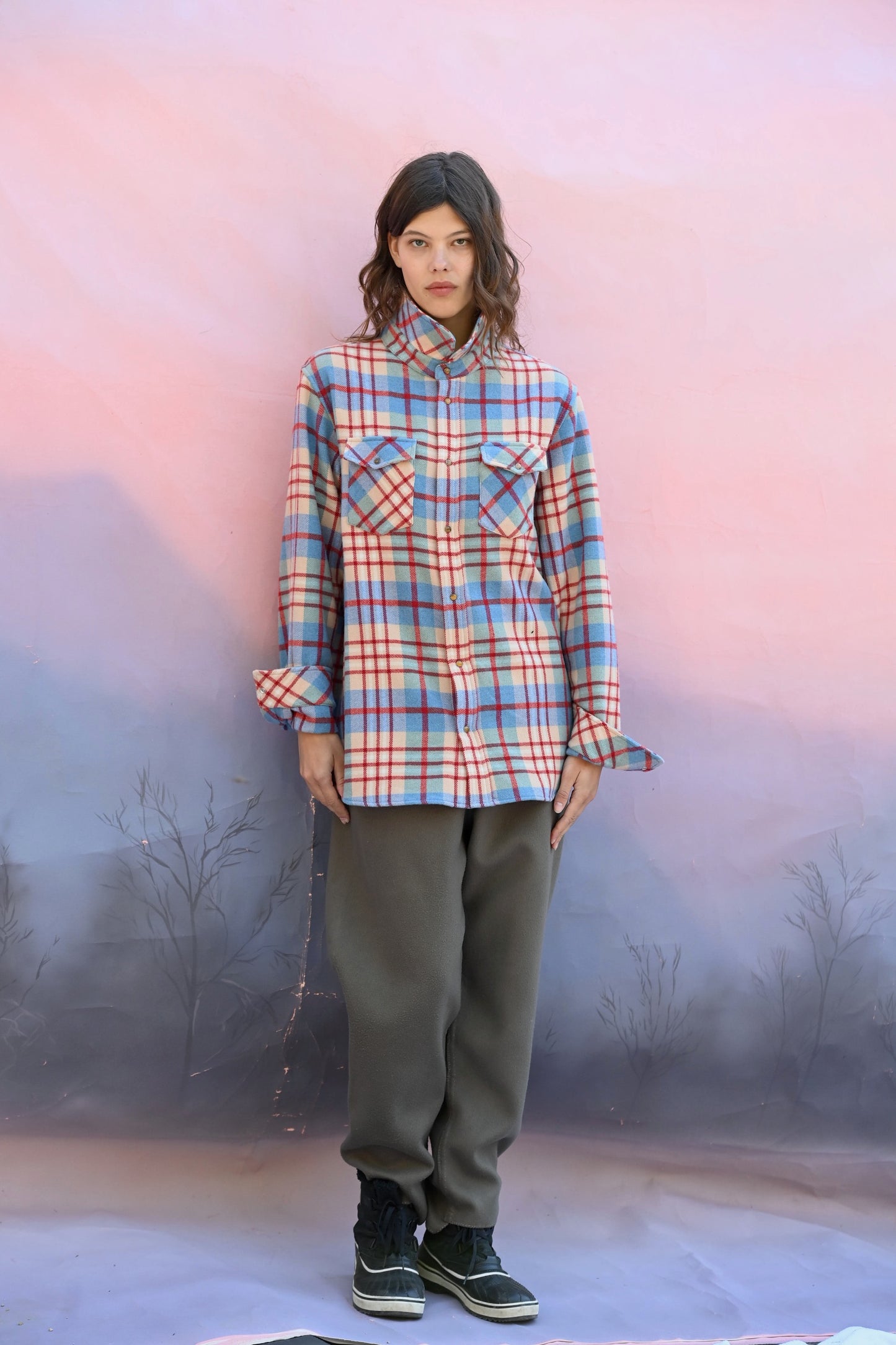 Al's Run Tartan Cashmere Shirt