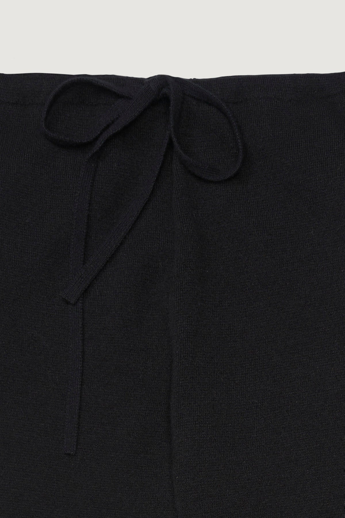 Black Milano Cashmere Knit Pant