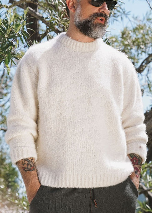 Pearl Cloud Cashmere Sweater