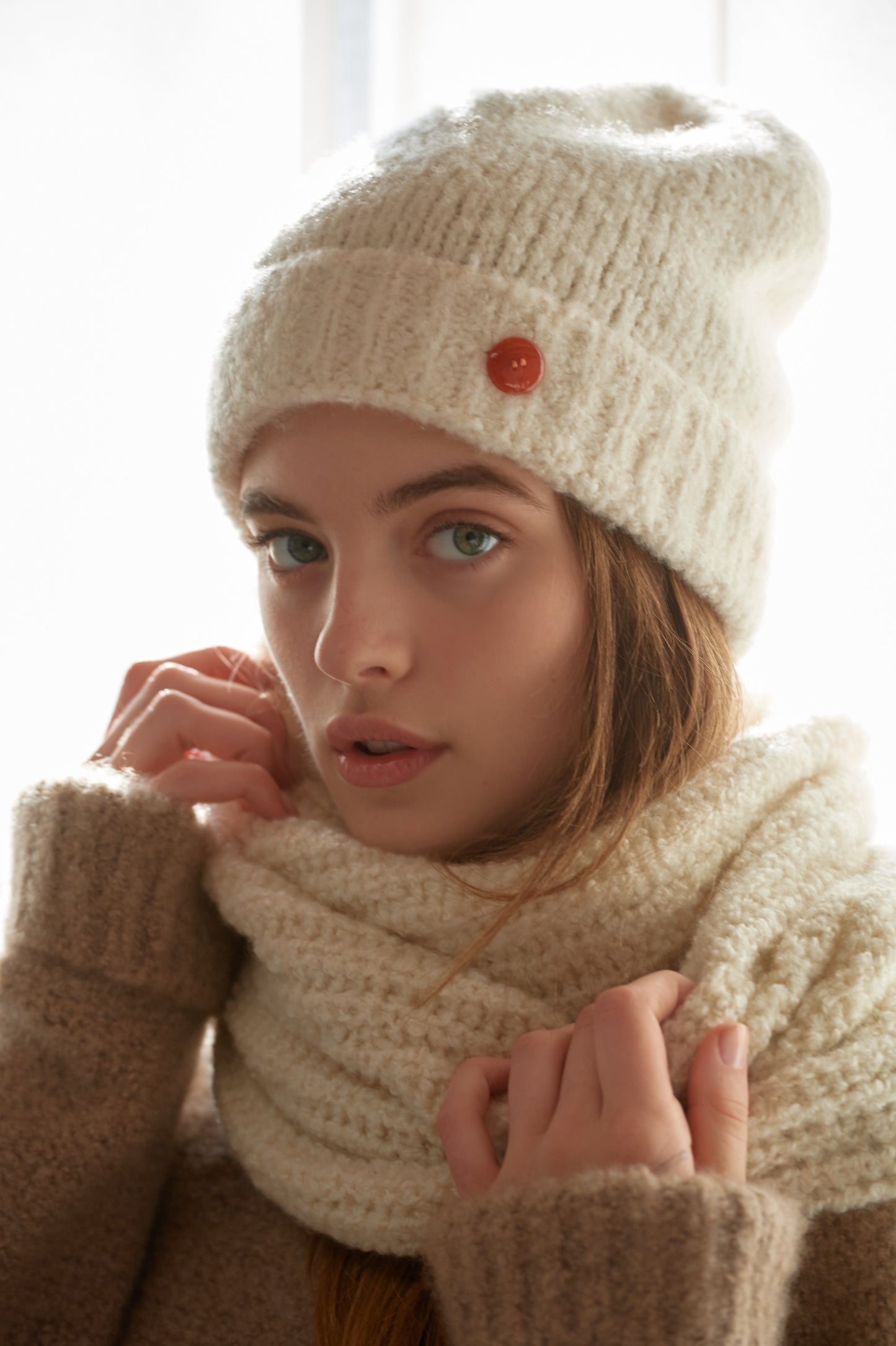 Pearl Cloud Cashmere Scarf