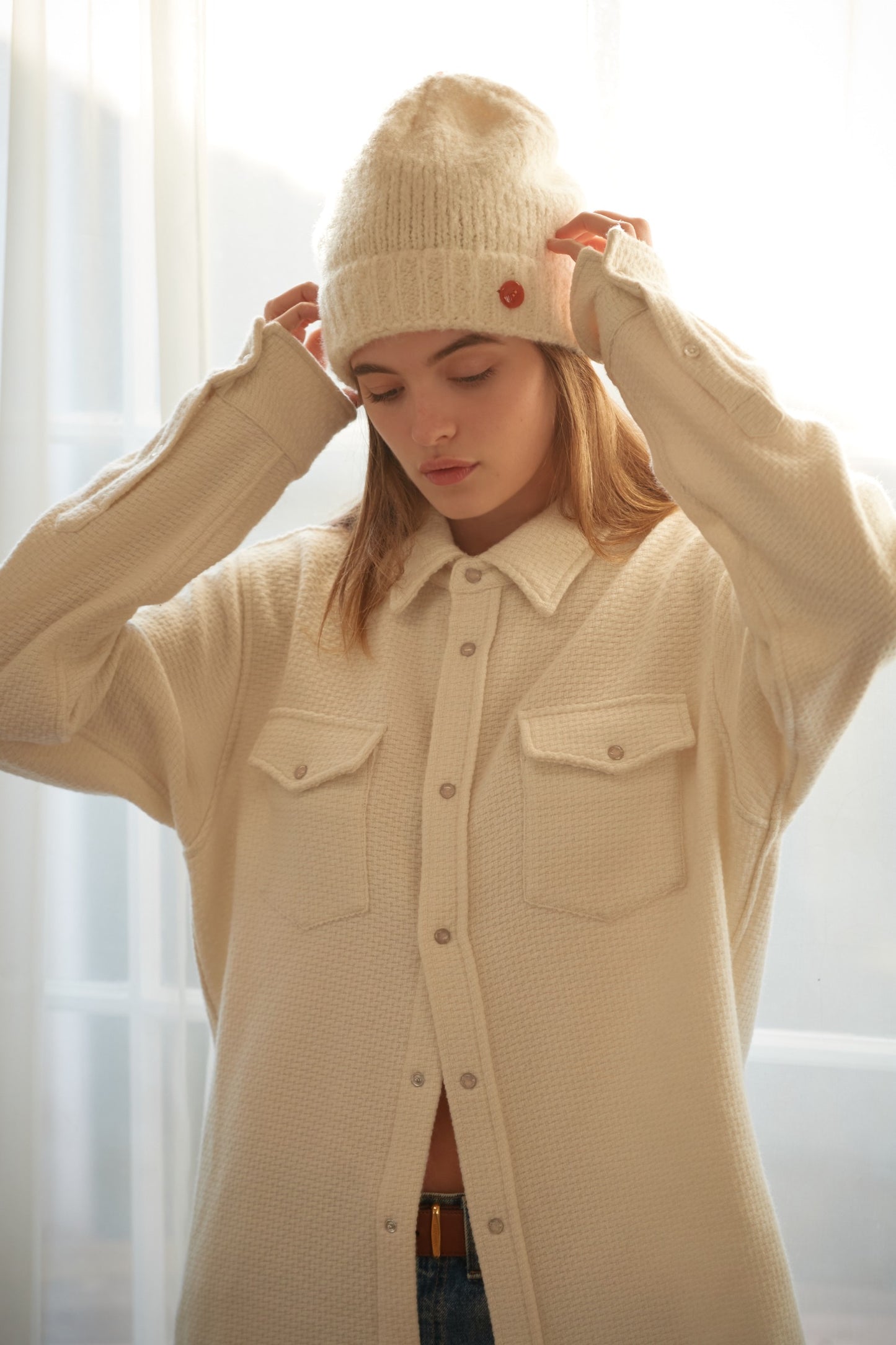 Air Waffle Cashmere Shirt