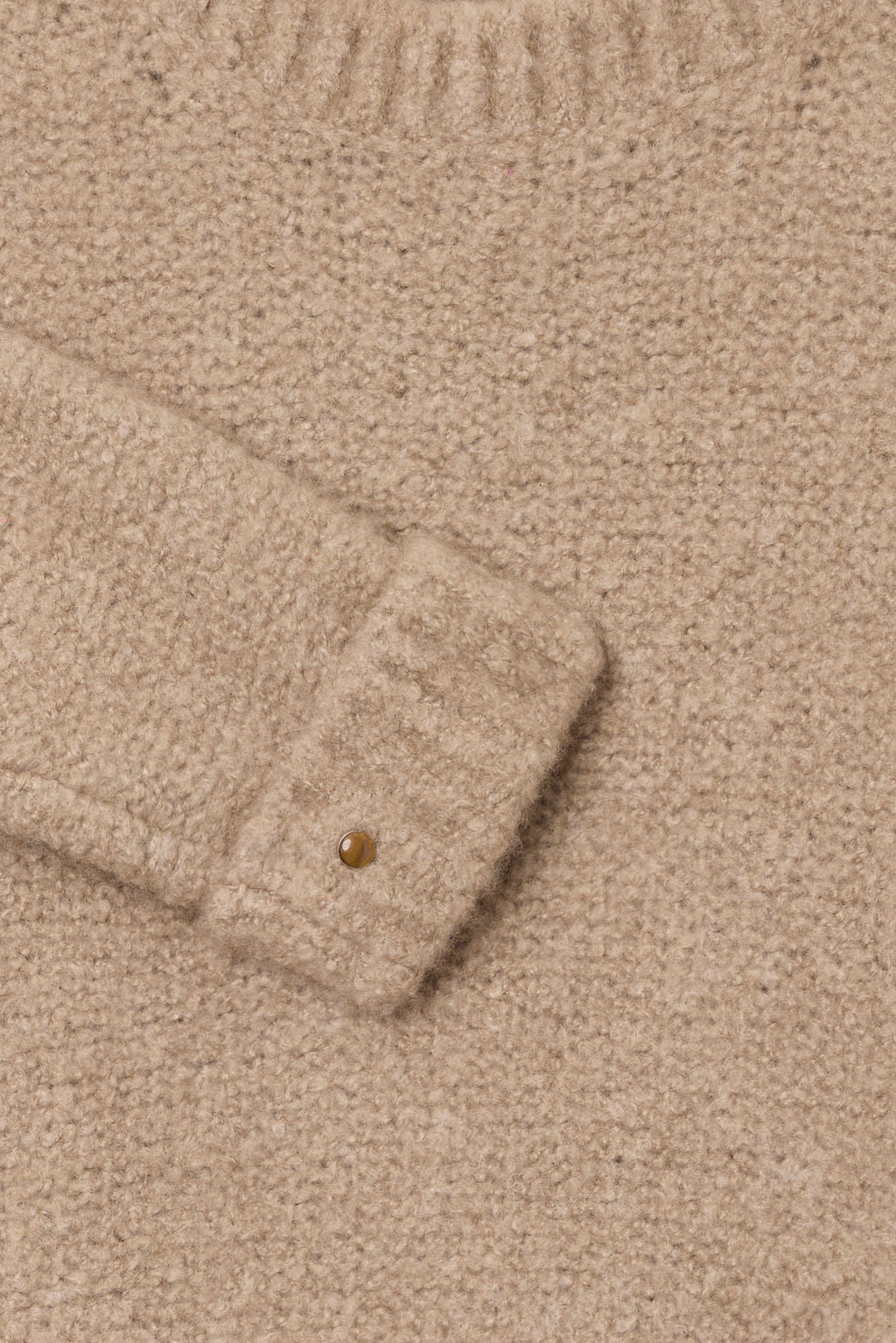 Taupe Cloud Cashmere Sweater
