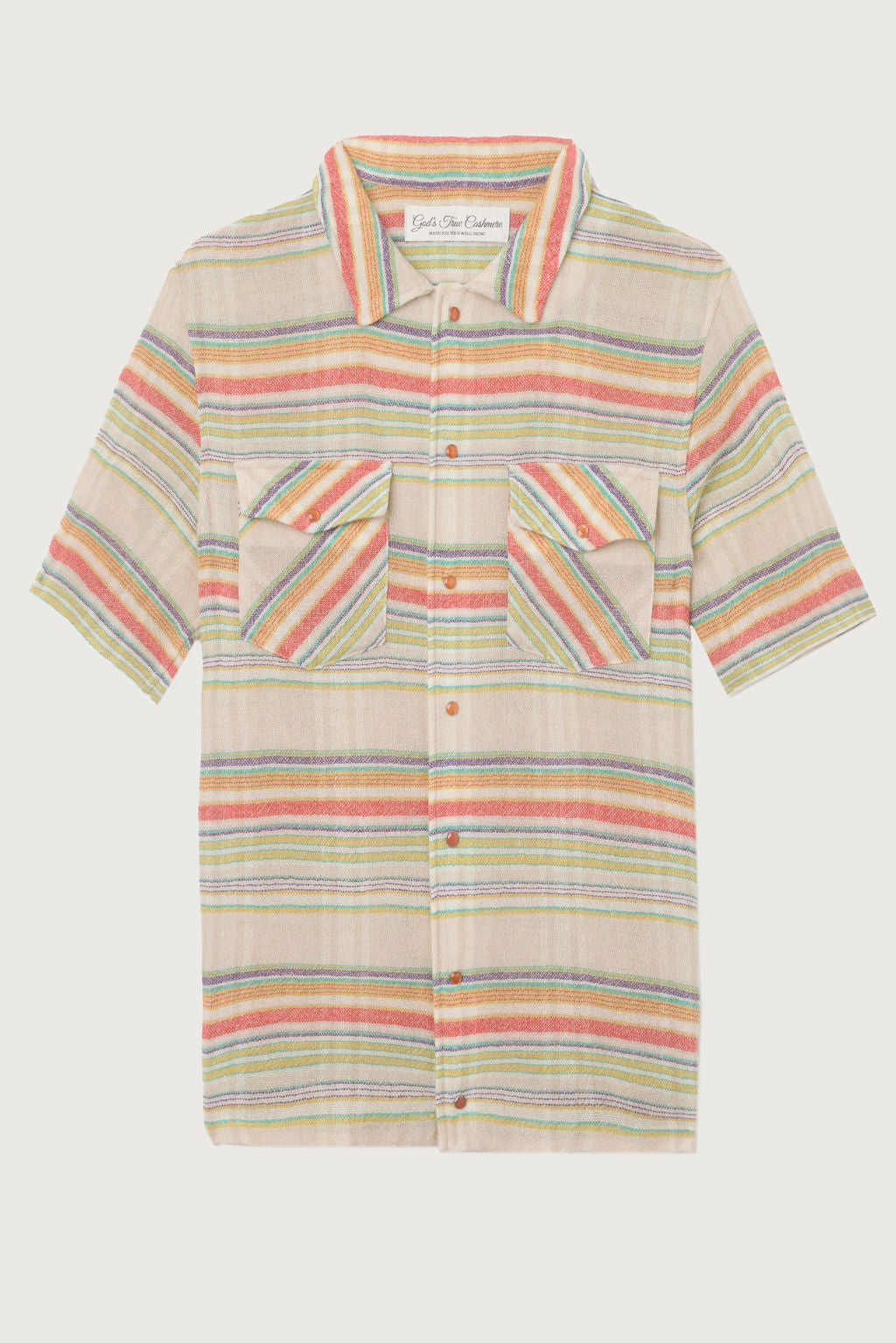 Seaside Gauze Cashmere Shirt