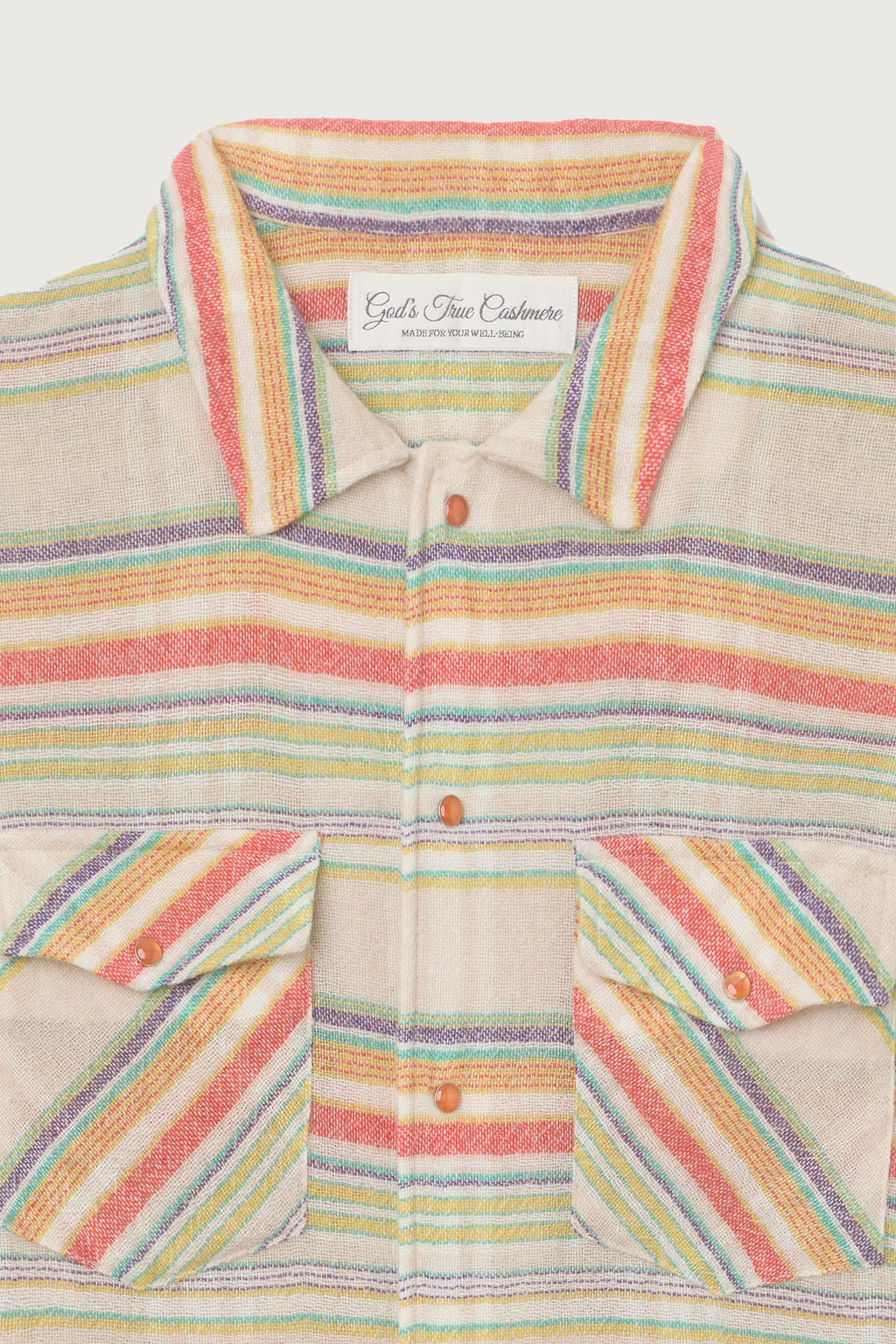 Seaside Gauze Cashmere Shirt