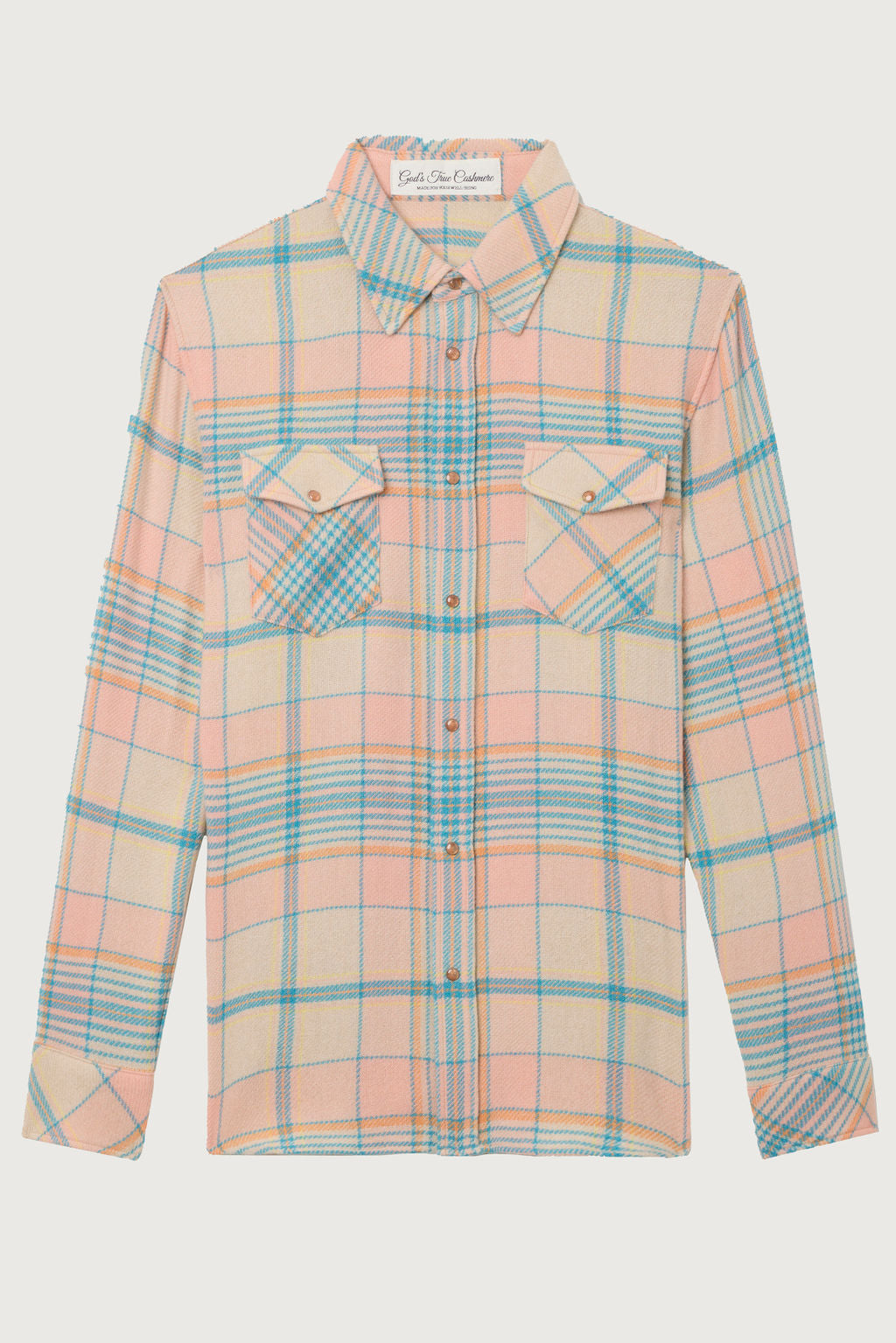 Lover Tartan Cashmere Shirt