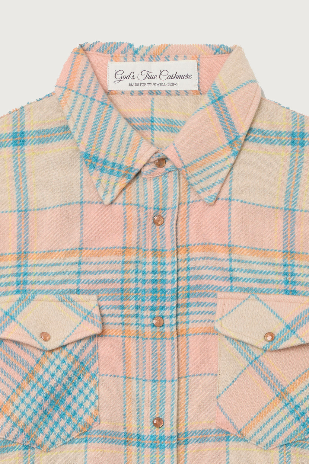 Lover Tartan Cashmere Shirt