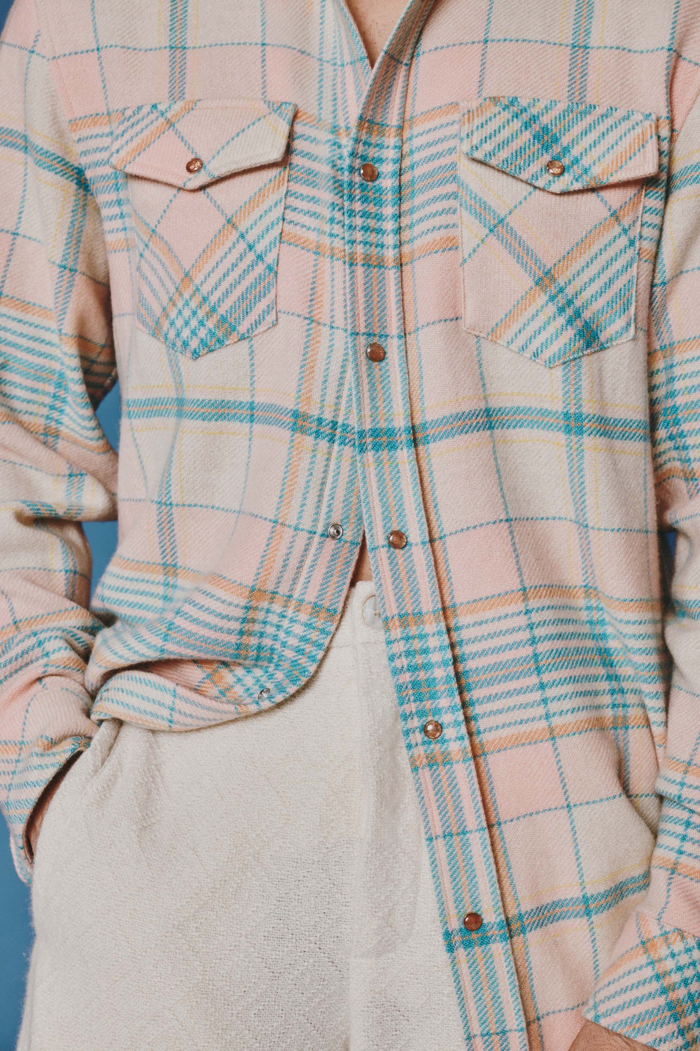 Lover Tartan Cashmere Shirt
