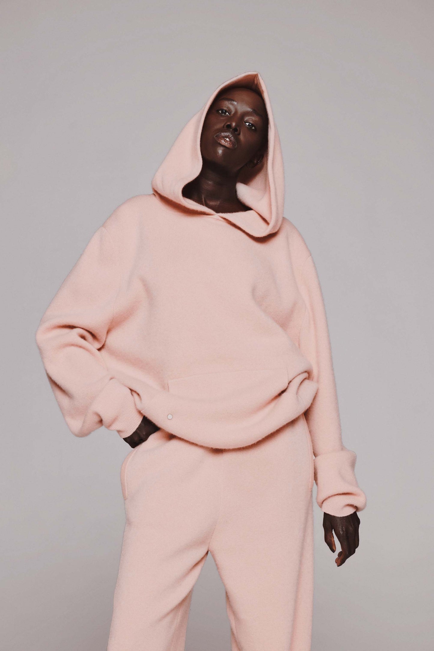 Wanderer Cashmere Knit Hoodie