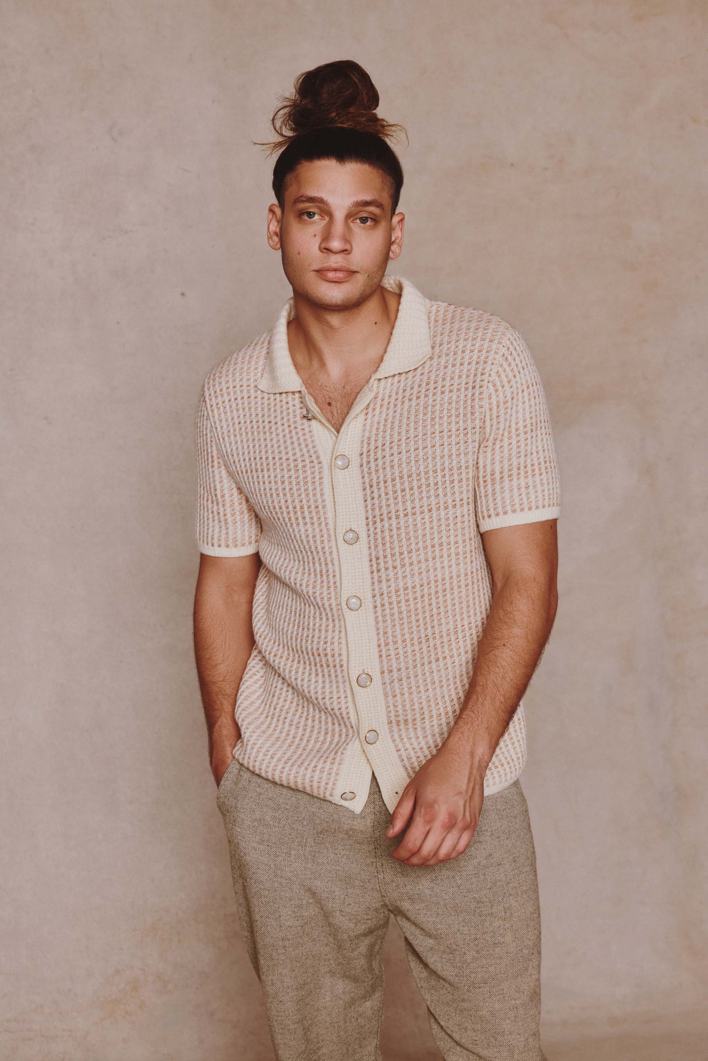 Noble Knit Cashmere Shirt