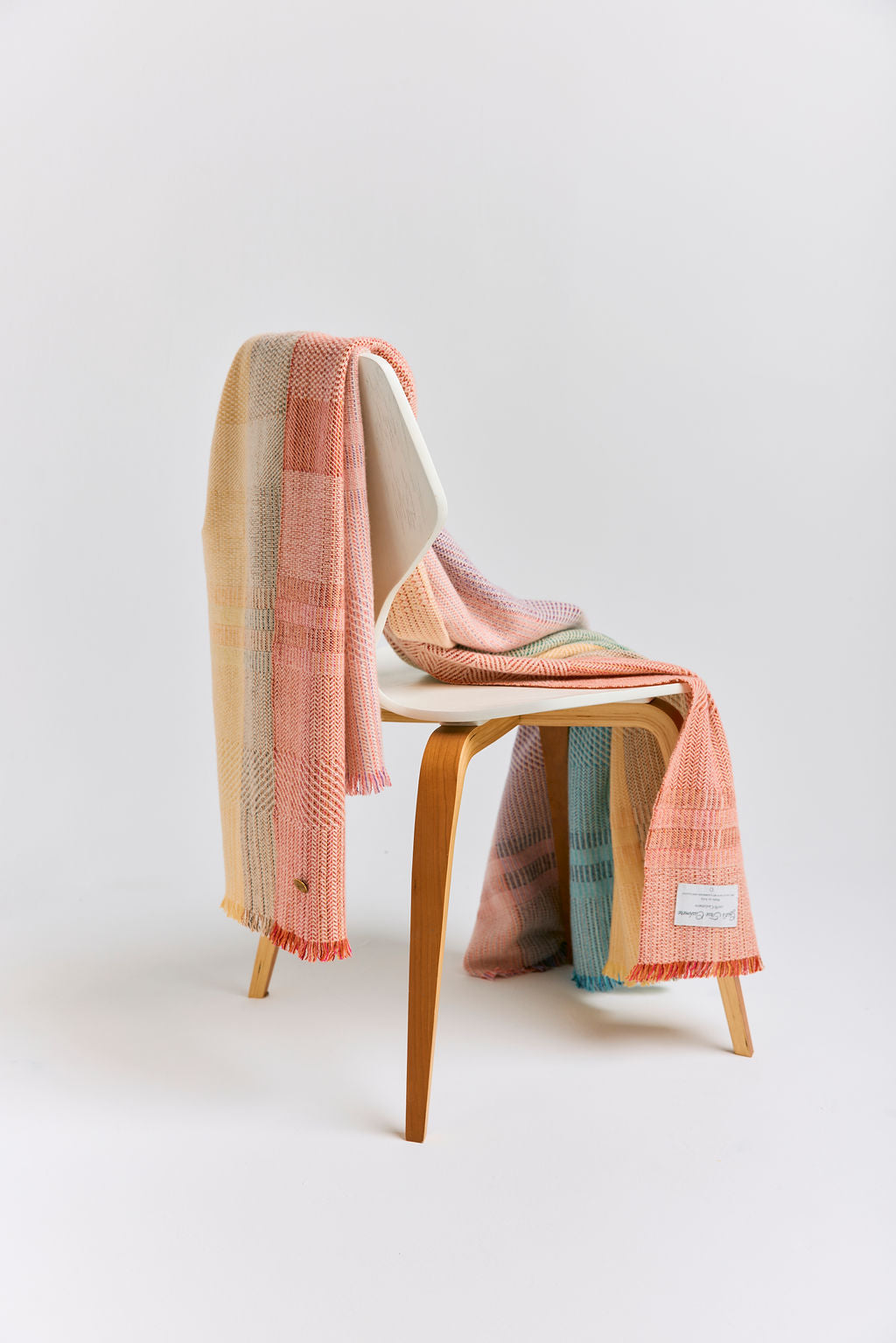 Rainbow Cashmere Blanket