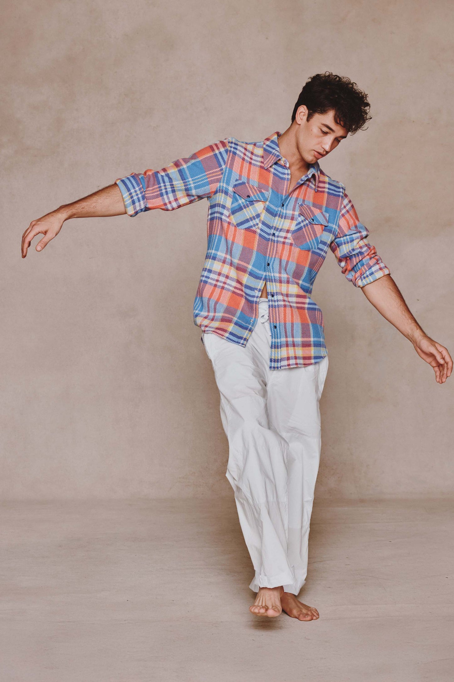 Creator Tartan Cashmere Shirt
