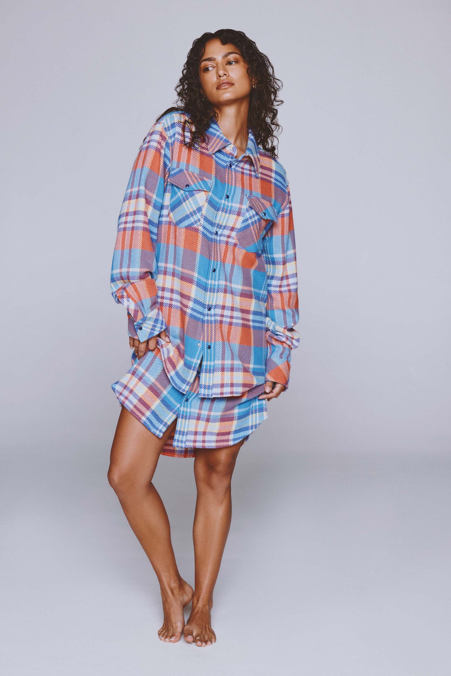 Creator Tartan Cashmere Shirt