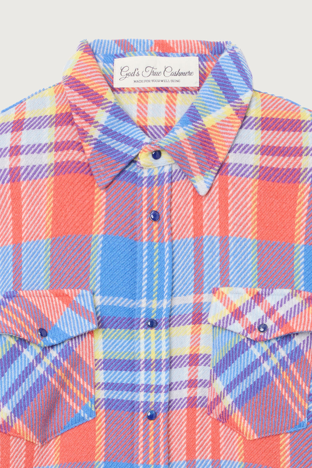 Creator Tartan Cashmere Shirt