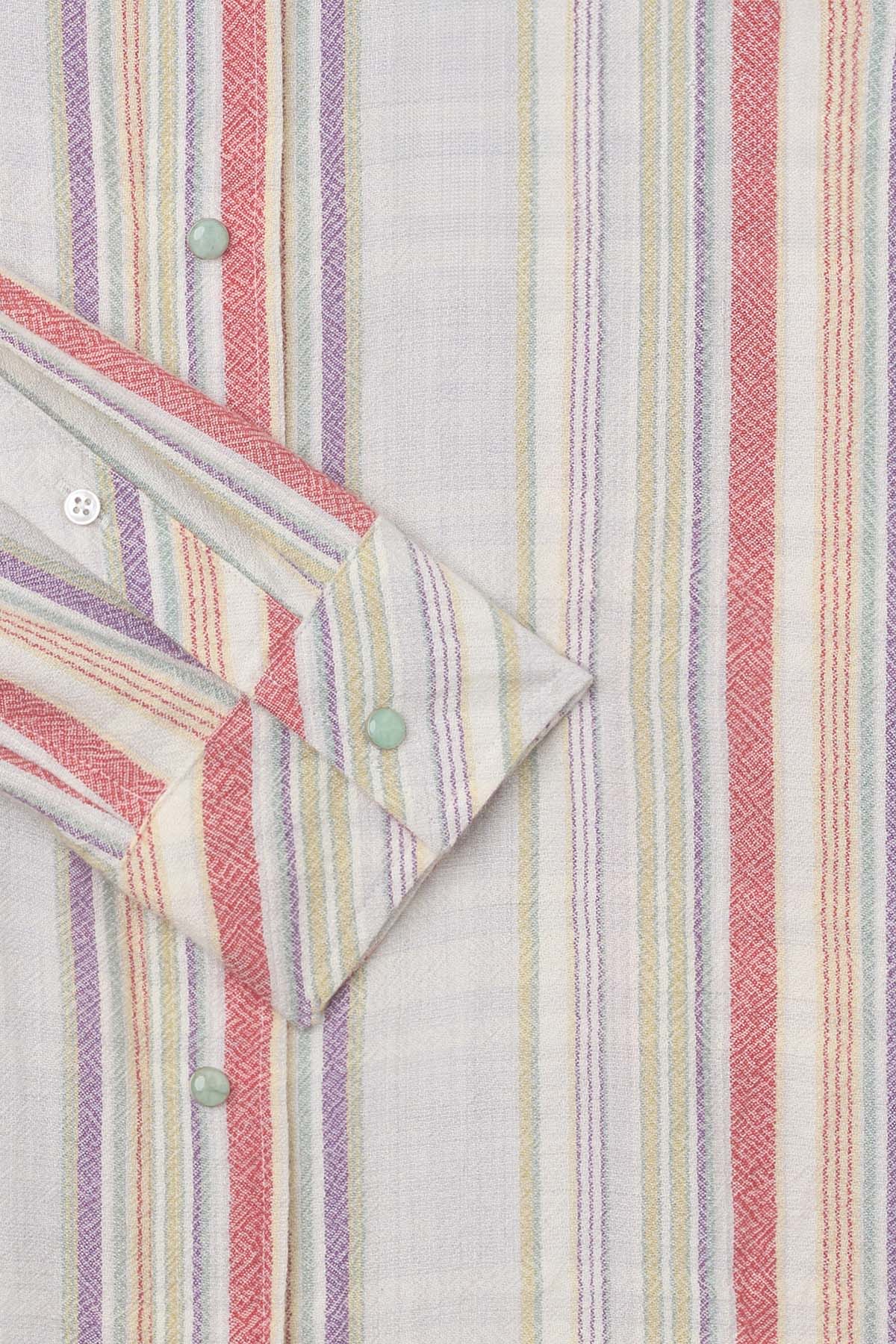 Ruler Gauze Cashmere Shirt
