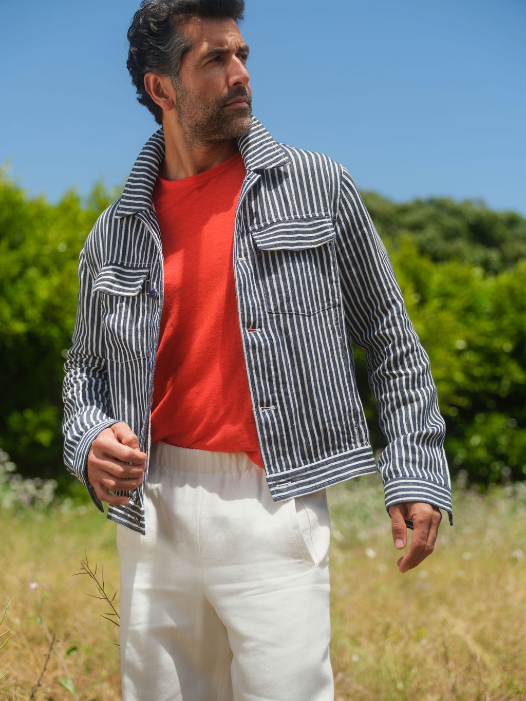 Tomato Knit Linen T-Shirt