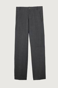 Charcoal Linen Pant