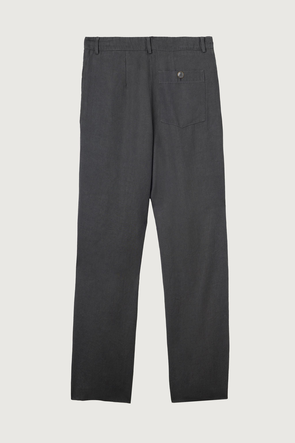 Charcoal Linen Pant