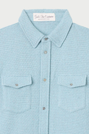 Stardust Waffle Cashmere Shirt