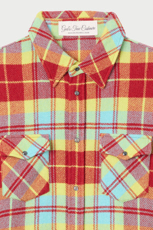 Mod Tartan Cashmere Shirt